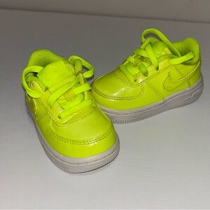 Nike Kids Bright Yellow Sneakers